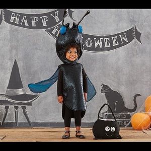 Pottery barn toddler light up beetle costume